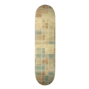 Skate Teste padrão geométrico retro