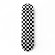 Teste padrão preto e branco do tabuleiro de damas