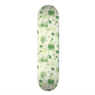 Skate Teste padrão verde da palmeira