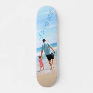 Skate Texto Personalizado De Fotografia Do Seu Próprio 