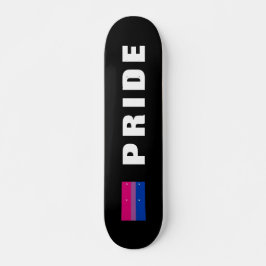 Skate Texto Personalizado LGBTQ Sinalizador do Orgulho B