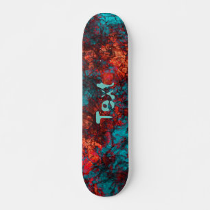 Skate Textura azul-escura textura suede marble granit