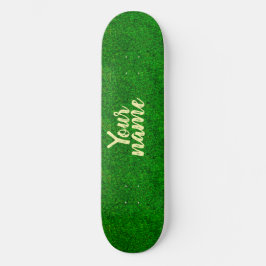 Skate textura de grama verde de um campo de futebol