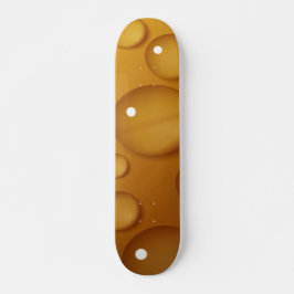 Skate Textura de queda de água laranja
