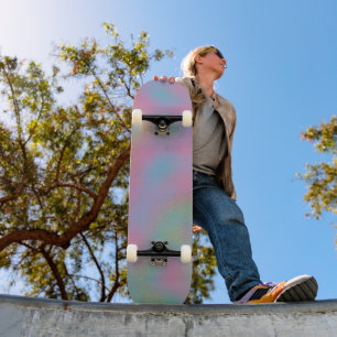 Skate Textura de vidro holográfico Faux