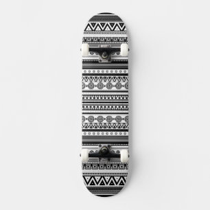 Skate textura decorativa asteca PB