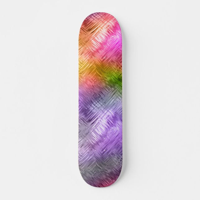 Skate Textura Roxa Glassy Ametrine (Frente)