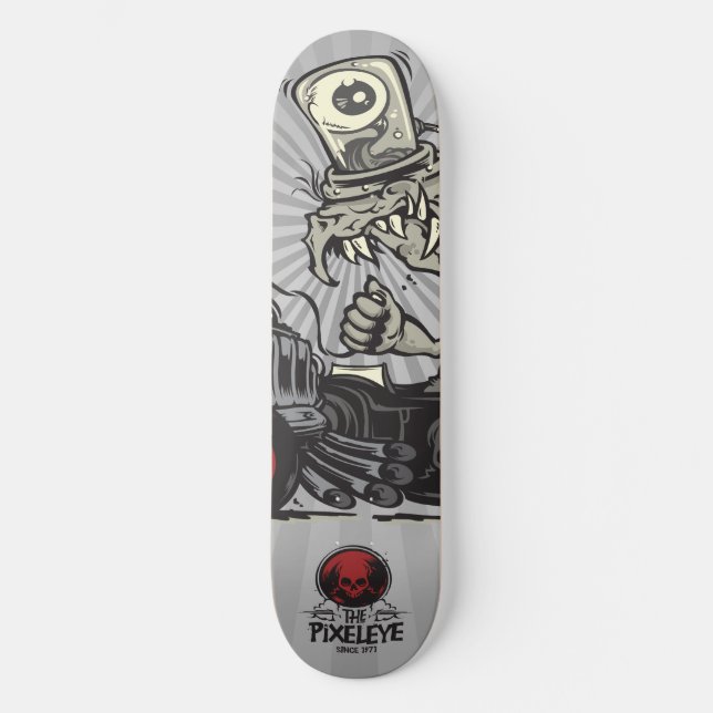 Skate The Pixeleye - monstro j (Frente)
