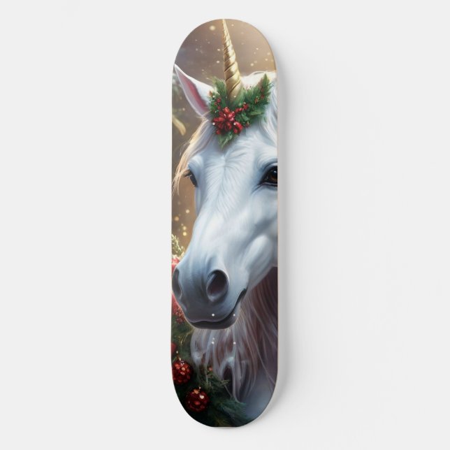 Skate “The Unicorn of Noel” (Frente)