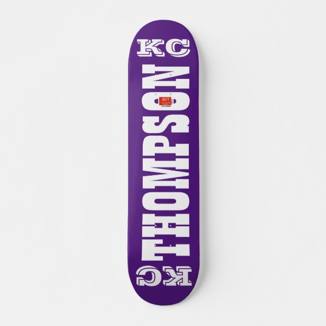 Skate THOMPSON KC JMTSkateboard, deck de 7 ¾" (Frente)