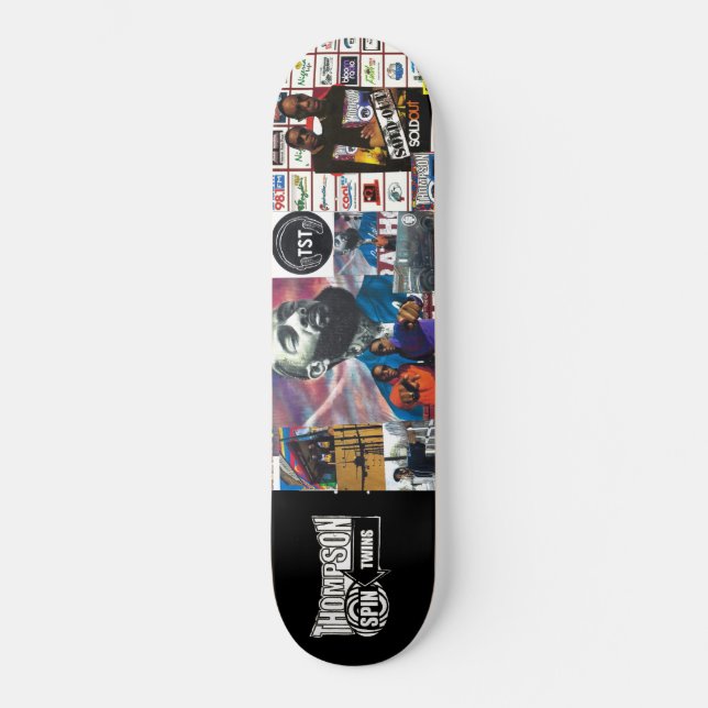 SKATE THOMPSON SPIN TWINS (MERCHANDISE OFICIAL) TOUR (Frente)