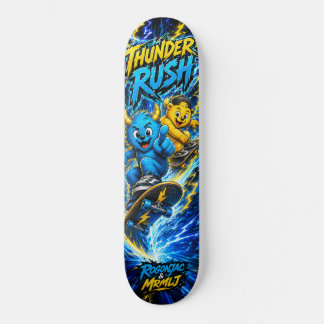 Skate Thunder Rush Electric Blue Monstro Gráfico de Skat