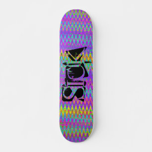 Skate Tie Dye Crazy Chevron