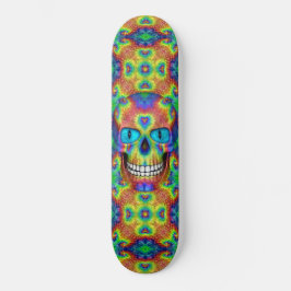 Skate Tie Dye Skull Morto Zombie Skateboards