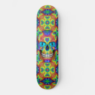 Skate Tie Dye Skull Morto Zombie Skateboards