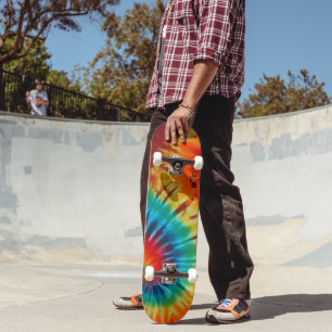 Skate Tie Dye Swirl Monograma