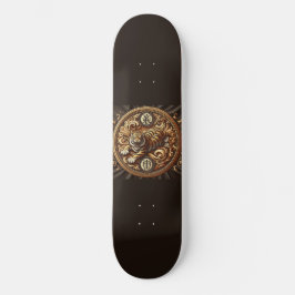 Skate Tigre de Seda de Chocolate