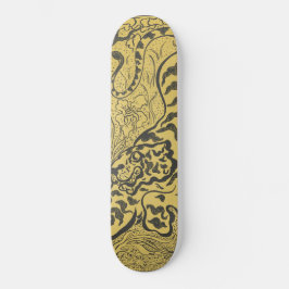 Skate Tigre na selva (animal selvagem) (por Paul Ranson)