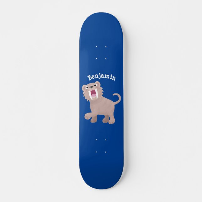 Skate Tigre Smilodon de Tigre de Saber (Frente)
