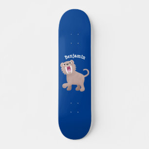 Skate Tigre Smilodon de Tigre Sorridona Cute Saber