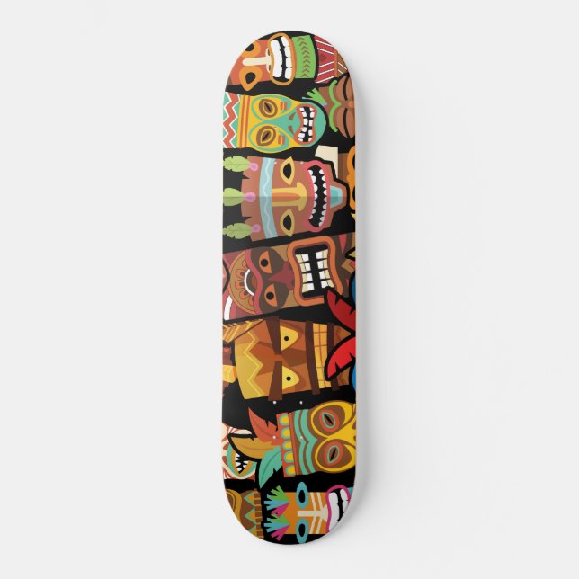 Skate Tiki Pattern (Frente)