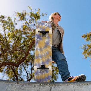 Skate Tingimento Tie Dye