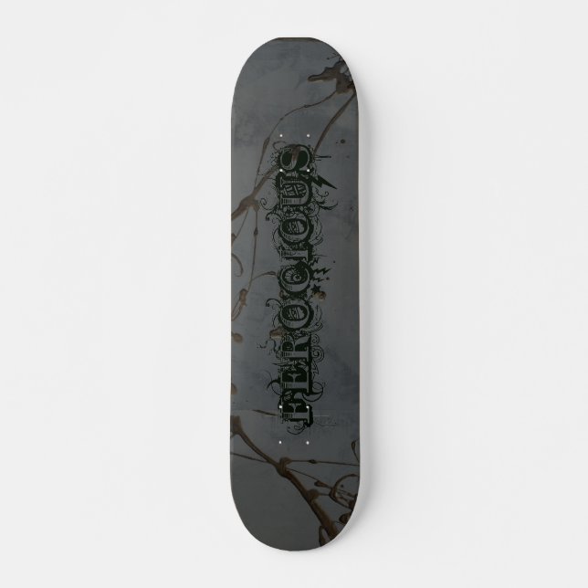 Skate Tinta de Rua Feroz (Frente)