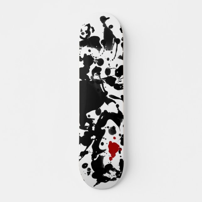 Skate TINTA PRETA | faça seu próprio histórico (Frente)
