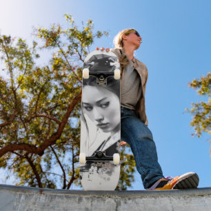 Skate Tinta Preta Geisha