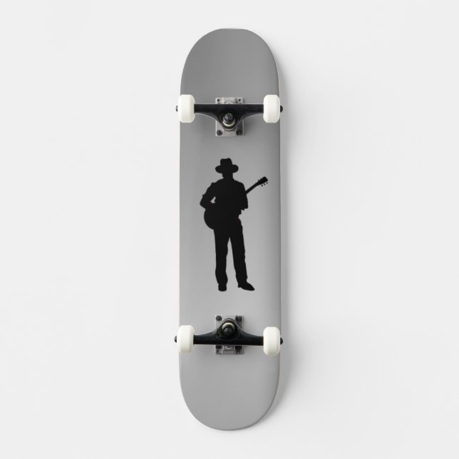 Skate Toca violão de chapéu Pessoal (Frente)