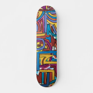 Skate Todos Os Caminhos Vão Lá Pintados Pela Arte Modern