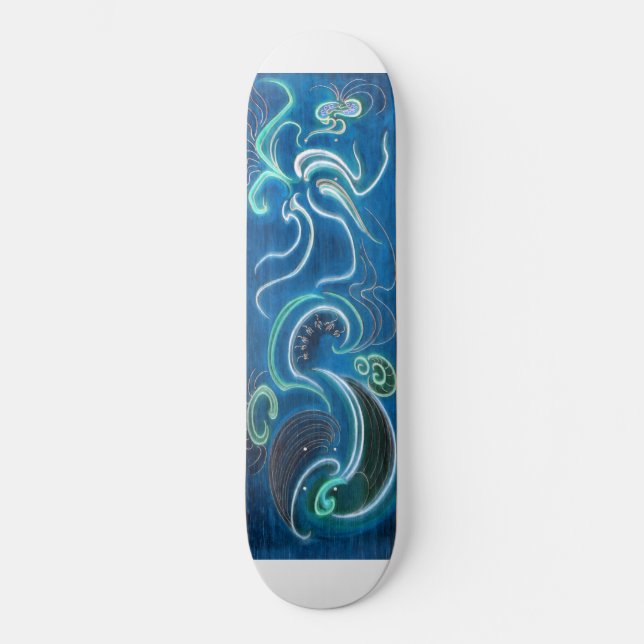 Skate Tons de azul (Frente)