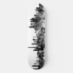 Skate Toronto Canada Skyline Black White