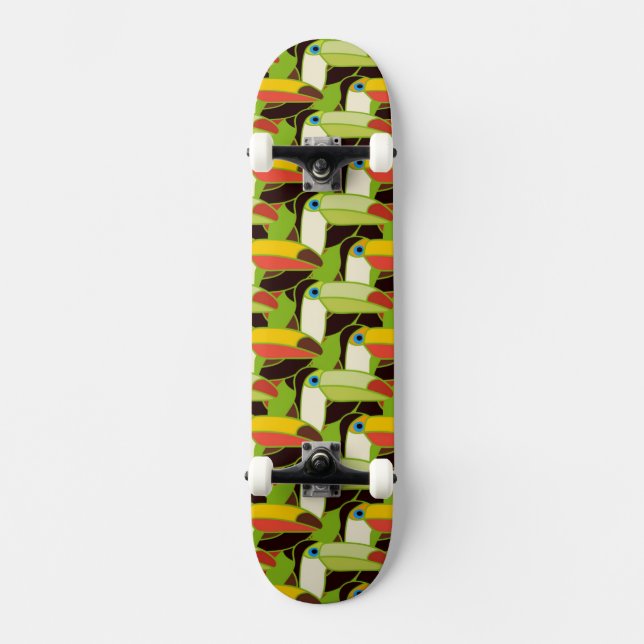 Skate Toucans colorido (Frente)