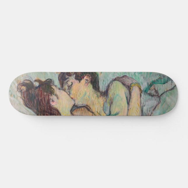 Skate Toulouse-Lautrec - Na Cama, O Beijo (Horz)