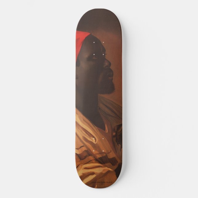 Skate Toussaint L'Ouverture de George DeBaptiste (1870) (Frente)