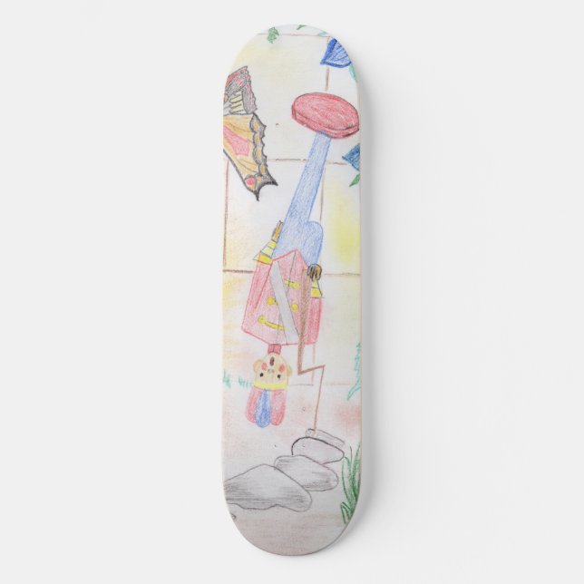 Skate Trabalho de arte de Crianças Personalizadas, brinq (Frente)