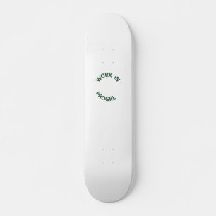 Skate Trabalho Incompleto em Curso