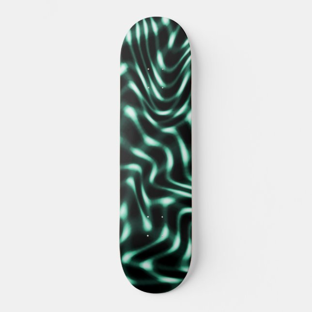 Skate Traços brancos ou cianos esbranquiçados excelentes (Frente)