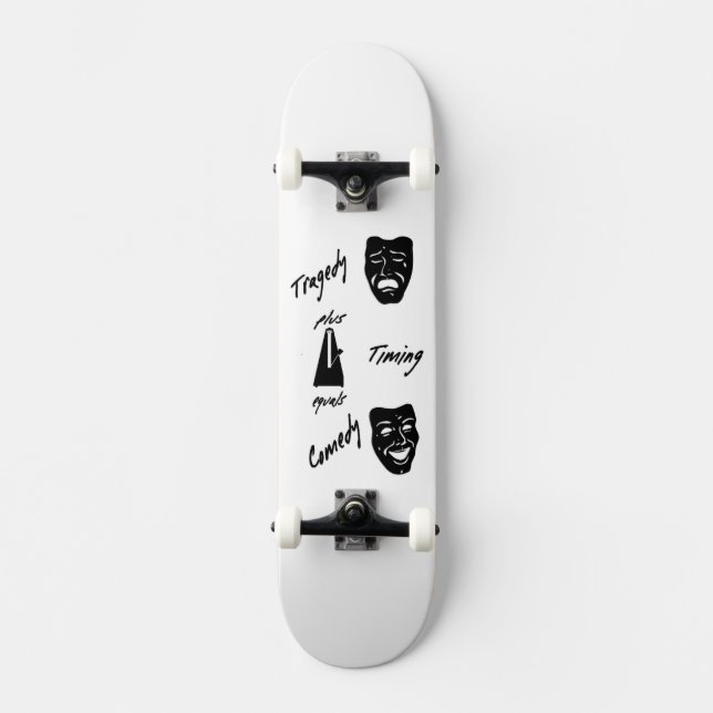 Skate Tragédia + Timing Igual ao Teatro de Comédia (Frente)
