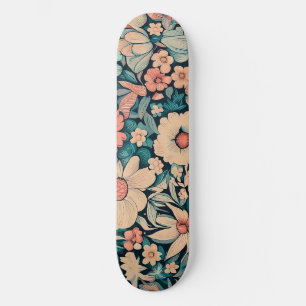 Skate Travesseiro Bohemian Flower Case