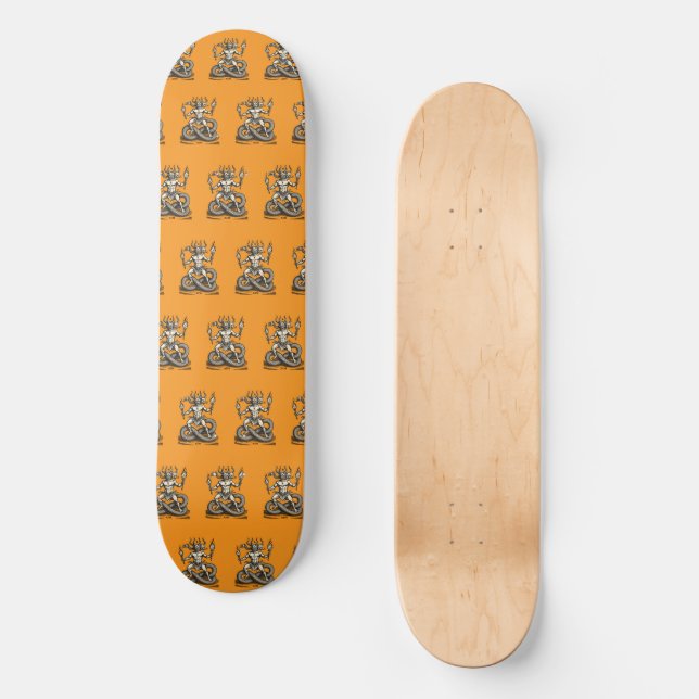 Skate Trazedor da Tocha Ardente (Frente)
