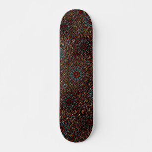 Skate Trendy Modern Dot Art Mandala Patterno