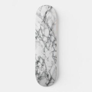 Skate Trendy White Marble Stone