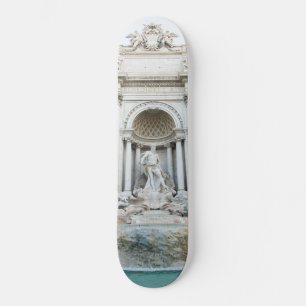 Skate Trevi Fountain em Roma #1 #viagem #wall #art