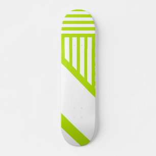 Skate Triângulo em Verde limão e Branco