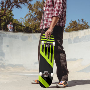 Skate Triângulo stripes - Verde limão