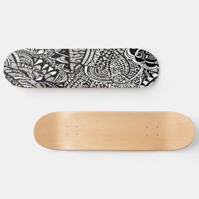 Skate Tribal b/w (Horz)