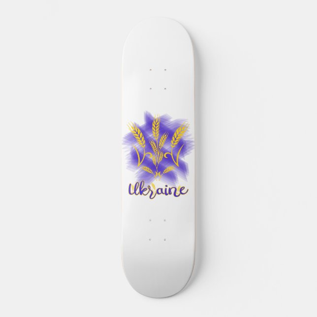 Skate Tridente ucraniano feito de orelha de trigo (Frente)