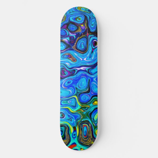 Skate Trippy Blue (Frente)